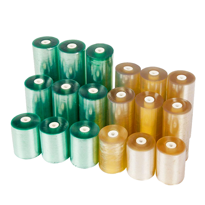 缠绕膜包装膜PVC电线膜自粘嫁接膜 10cm塑料薄膜打包膜透明拉伸膜