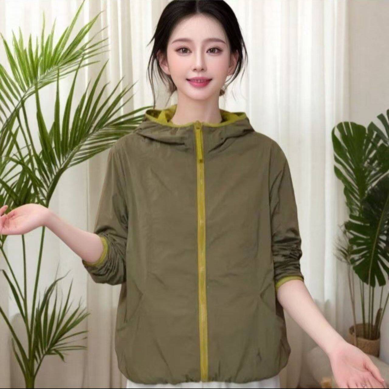 2026春季新款韩版休闲简约舒适减龄双面穿外套女显瘦百搭时尚上衣