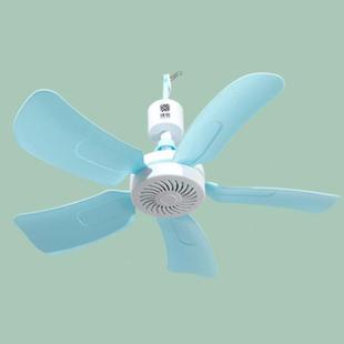 小吊扇小型迷你微风扇宿舍学生吊扇蚊帐床上家用夏天大风力电风扇