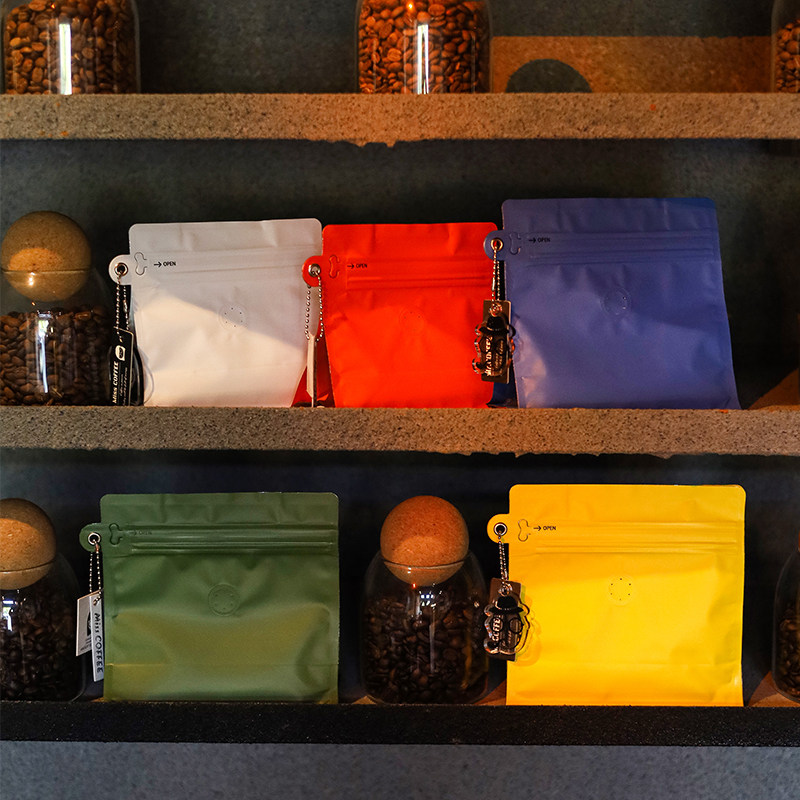 咖啡先生包装袋铝箔单向阀