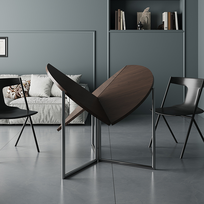 实木餐桌家用现代简约