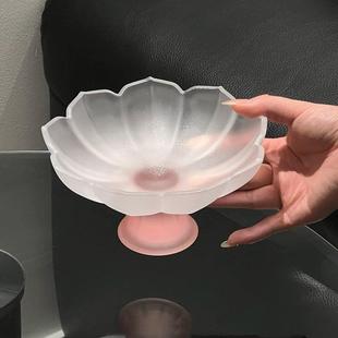 莲花果盘客厅茶几家用高端精致高颜值零食盘 新家 100个快递