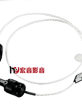 晶彩micro2 diamond2代理荷兰原产Crystal Cable金银合金电源线