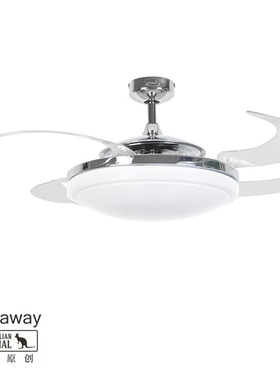 FANAWAY EVO2简约现代设计客厅吊扇灯卧室风扇灯隐形一体吊扇灯