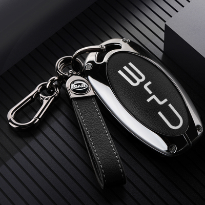 适用比亚迪E6钥匙套元EV360宋MAX男EV500老S7/6/L3/G3 F0/3扣M6壳