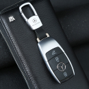 挂件c260l amg glc gle350 s级 a200 适用奔驰e300l钥匙扣高档男士
