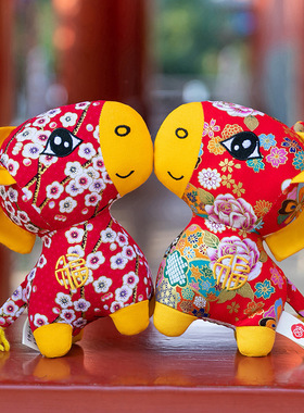 2026马年吉祥物国风布艺马小马挂件公仔玩偶民俗马生肖马毛绒玩具