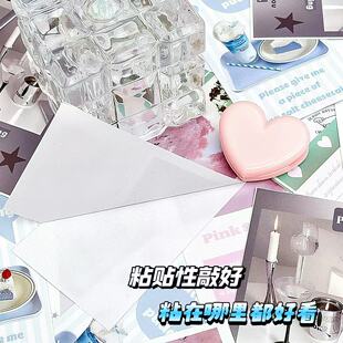 封口原创芭蕾风无ins属性高级INS贴纸哑膜礼物包装出物打包