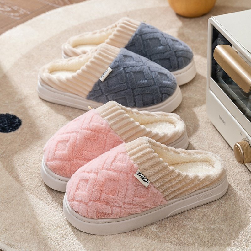 慈溪棉拖鞋女士居家用冬天室内家居防滑春秋毛毛绒保暖情侣冬季男,女鞋,棉鞋,淘宝优惠券,粉丝福利购,淘宝优惠卷