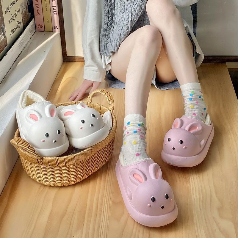 防水棉拖鞋女外穿冬季厚底室内家居防滑保暖亲子可爱兔子儿童棉鞋,居家布艺,居家棉拖/棉鞋,淘宝优惠券,粉丝福利购,淘宝优惠卷