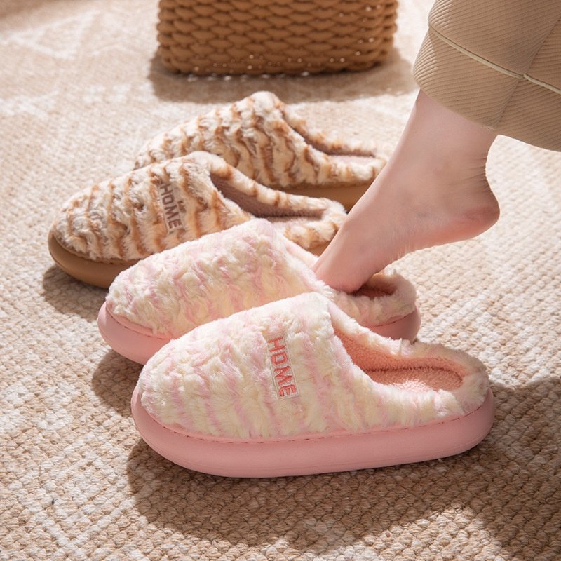 棉拖鞋女士2025新款秋冬季室内家居防水防滑外穿毛绒保暖地板棉拖,女鞋,棉鞋,淘宝优惠券,粉丝福利购,淘宝优惠卷