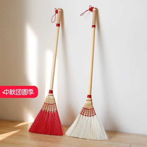 艺之初手编亚麻扫把吉祥乔迁安睡