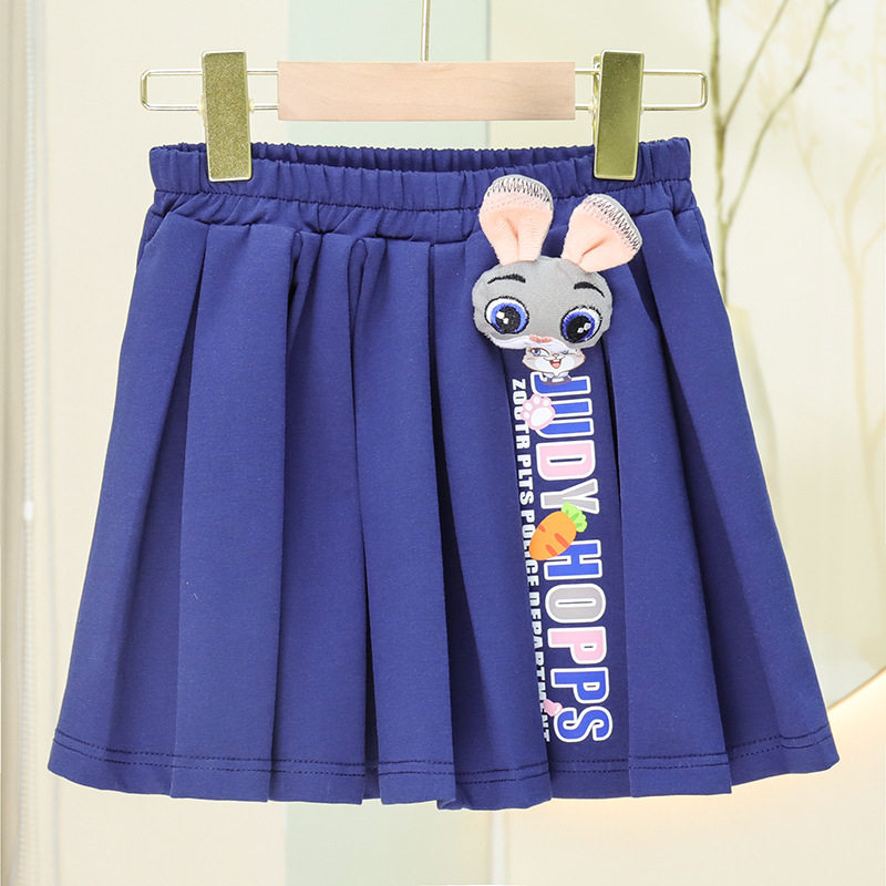 兔子警官百褶裙儿童洋气时尚百搭短裙女孩外穿朱迪裙子卡通半身裙,童装/婴儿装/亲子装,半身裙,淘宝优惠券,粉丝福利购,淘宝优惠卷