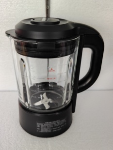 美的破壁豆浆搅拌机配件PB80D71/PB80P2原厂全新加热搅拌玻璃杯盖