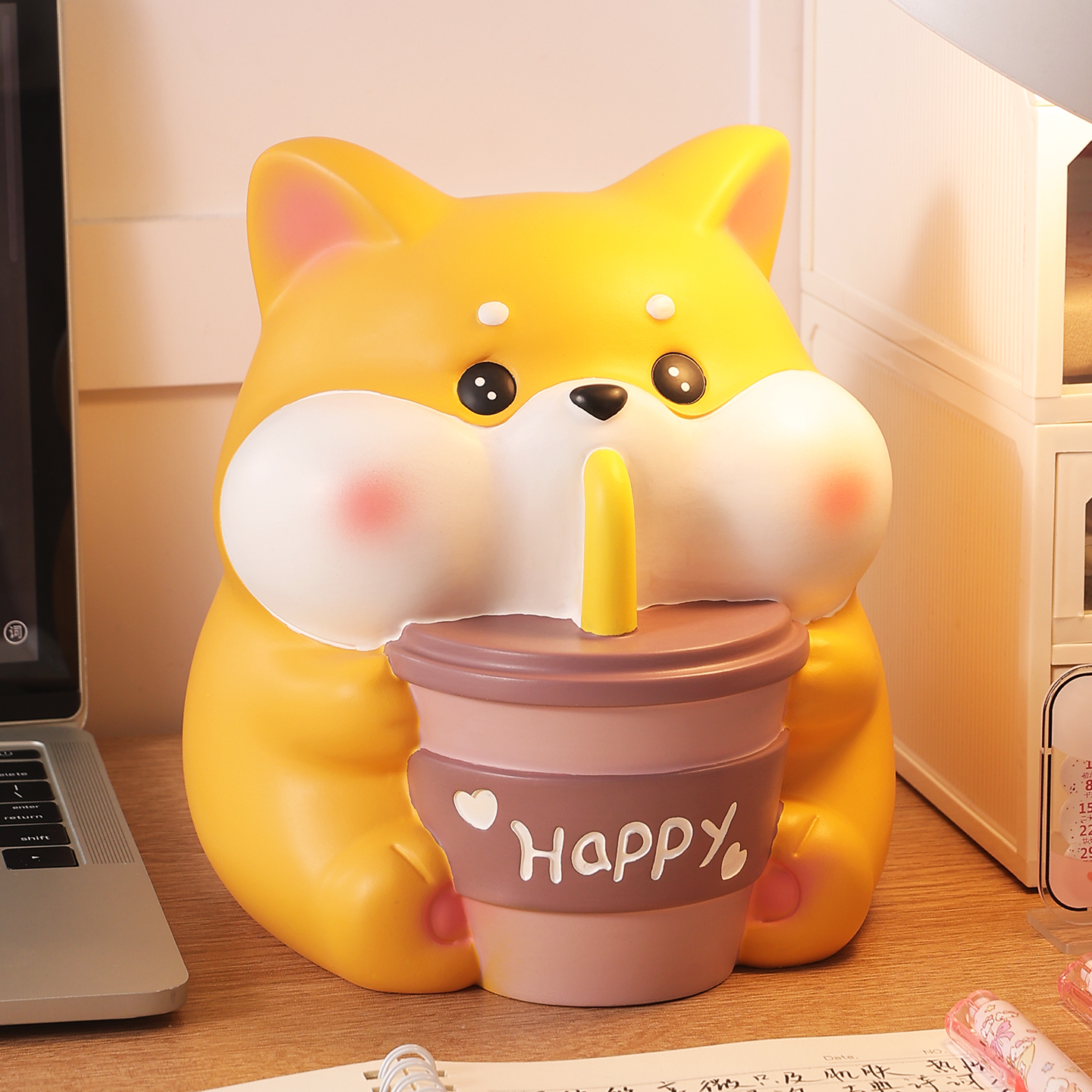 创意高级小狗储蓄存钱罐2025新款只进不出儿童男女孩成人款大容量