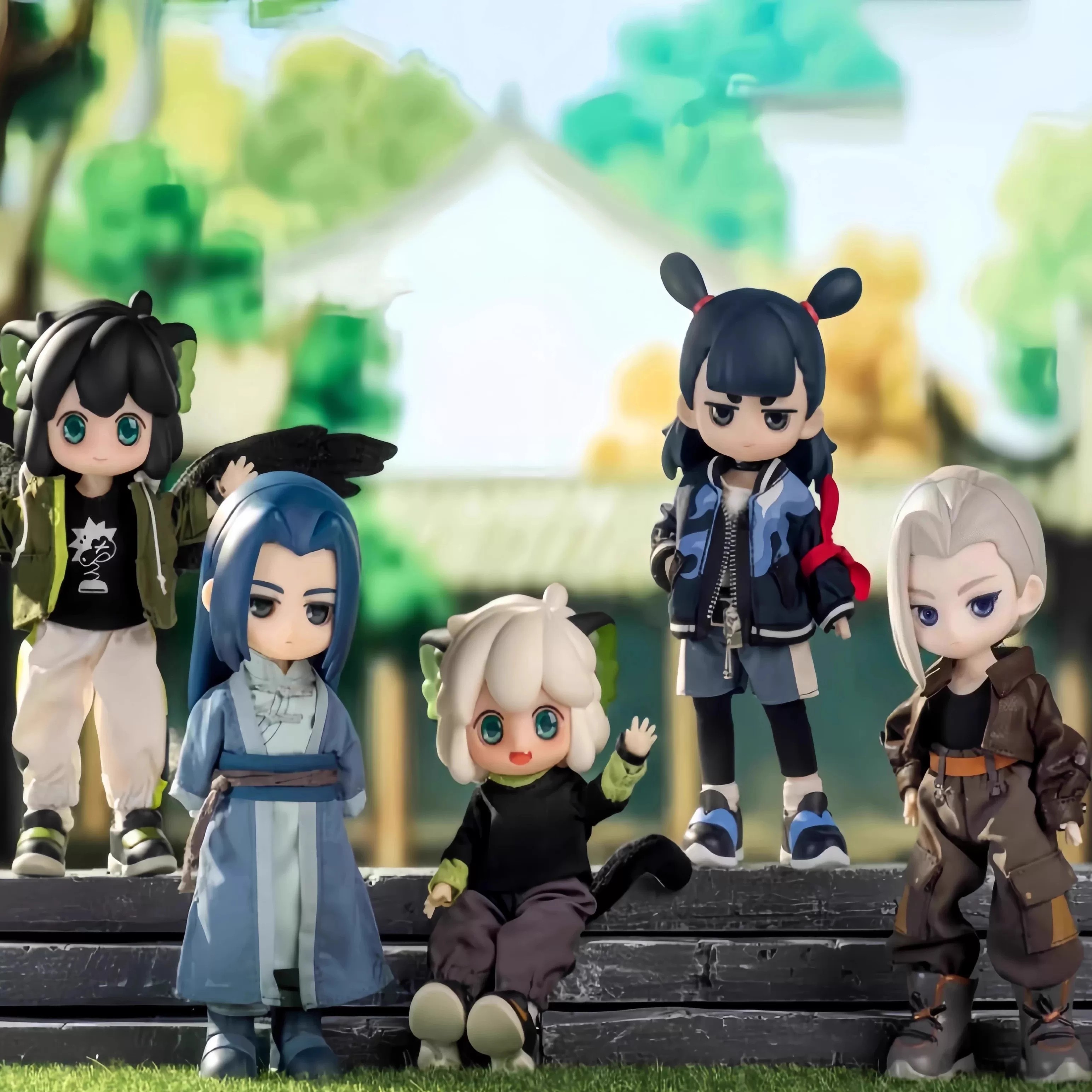 正版SIMONTOYS罗小黑战记2联名12分bjd关节可动玩偶系列盲盒手办图片
