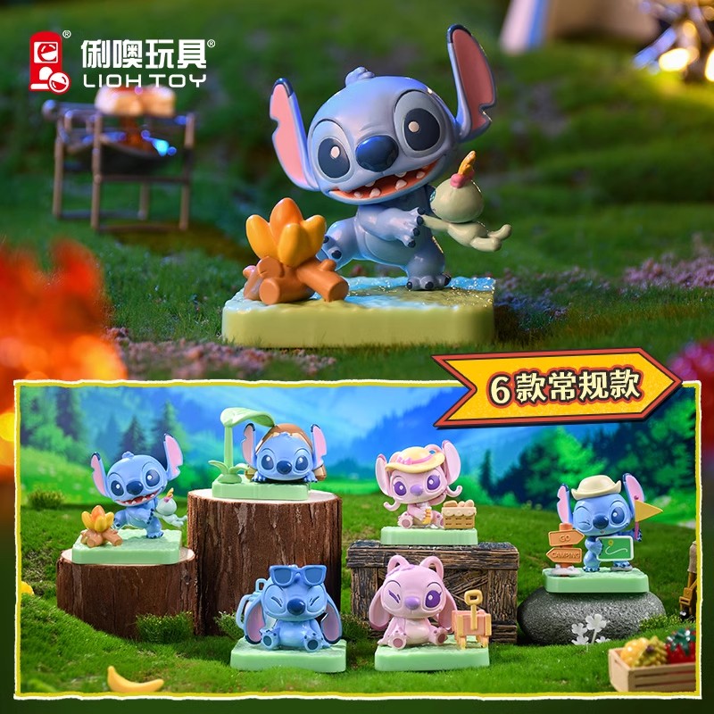 正版迪士尼史迪奇城市出逃计划盲盒史迪仔潮玩手办周边摆件礼物