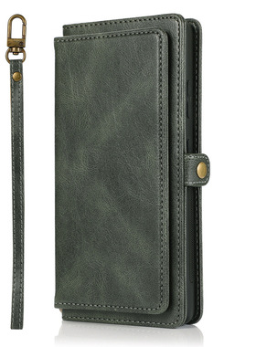 适用三星S23Ultra手机壳复古插卡s22保护套分体式S21+翻盖磁吸支架note20皮套s20防摔新款a30/40/50/70外壳男