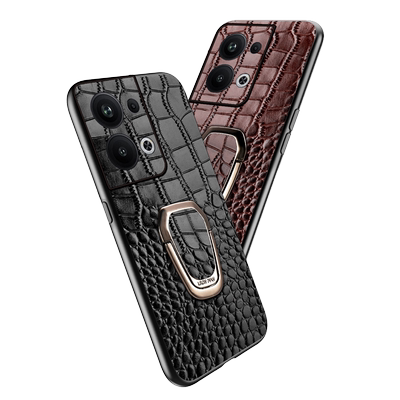 oppoReno15/14pro手机壳真皮商务