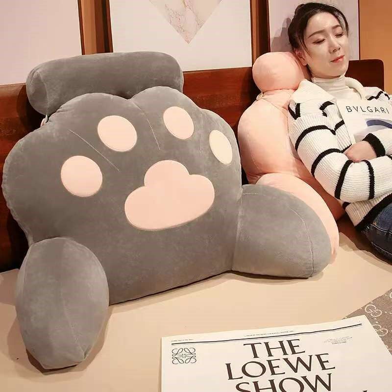 床头软包大靠背沙发靠垫宿舍枕头床上学生床靠卧室靠枕抱枕腰枕