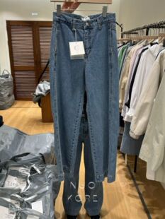 现货～GILLI韩国正品小众设计师品牌26春款百搭显瘦直筒牛仔裤女