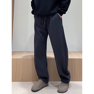 高级感宽松百搭香蕉直筒阔腿卫裤 子男士 潮流弯刀休闲裤 2025春秋季