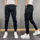 裤 男士 新款 潮牌春夏季 休闲九分束脚裤 小脚工装 百搭薄款 子 痞帅修身