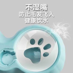 自动狗盆狗碗猫碗盆狗饭盆狗狗用品双碗食盆打翻碗宠物饮水碗饭猫