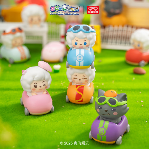 喜羊羊与灰太狼趣动车车叠叠乐