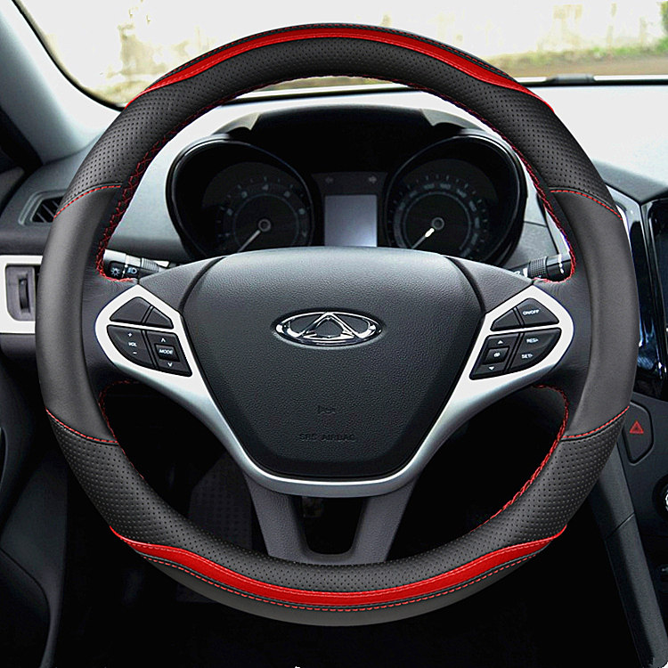 奇瑞QQ6瑞虎3X瑞虎5X瑞虎78PLUS GX艾瑞泽57方向盘套防滑汽车把套