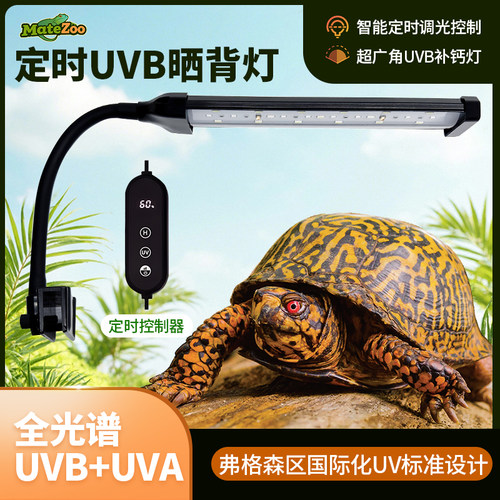 乌龟晒背灯uvb灯全光谱紫外线