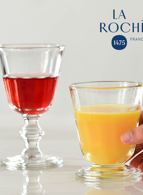 法国LAROCHERE复古宫廷 高脚杯法式古典PERIGORD玻璃果汁杯香槟杯