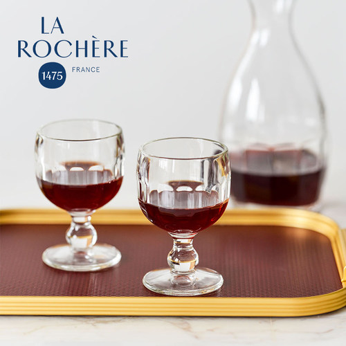 法国larochere法式复古玻璃杯