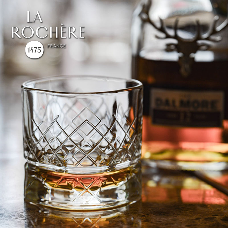 法国larochere古典威士忌杯玻璃