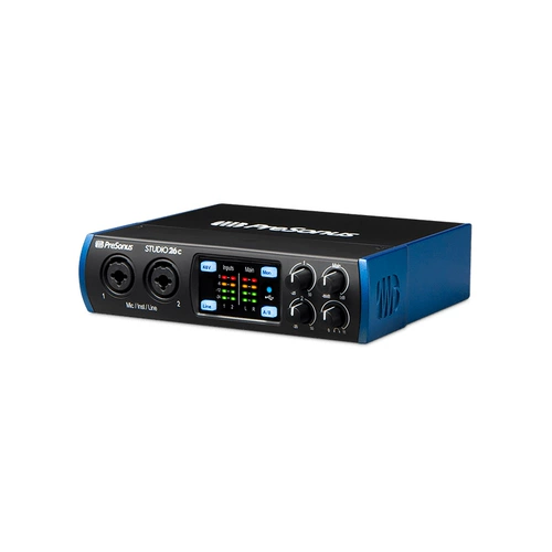 Presonus purisana Studio26c Sound Card Установка Audio Bard USB -интерфейс USB -интерфейс