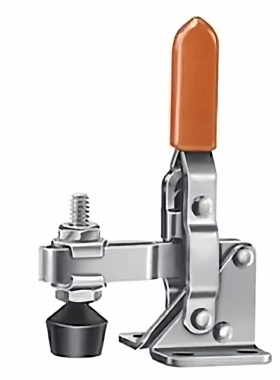 TCVF1 TCVF1S 立式把手型快速夹钳/法兰底座 短臂型 不锈钢肘夹