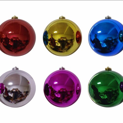 大圣诞球直径2CM-30CM40CM50CM60CM电镀球亮光球亚光装饰球波波球