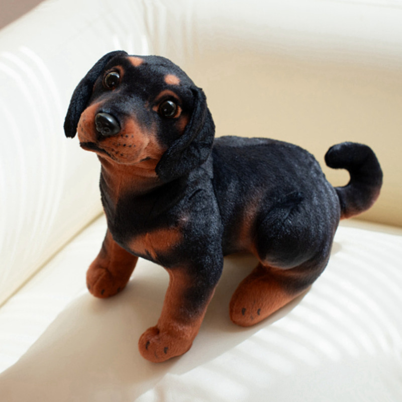 仿真小狗毛绒玩具狼狗模型公仔玩偶动物纪念品摆件儿童生日礼物男