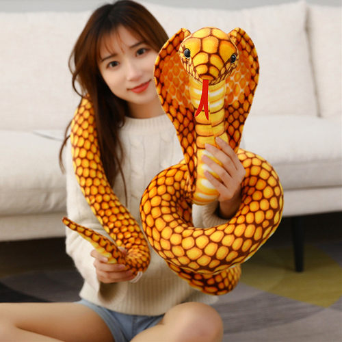 仿真立体造型眼镜蛇玩偶