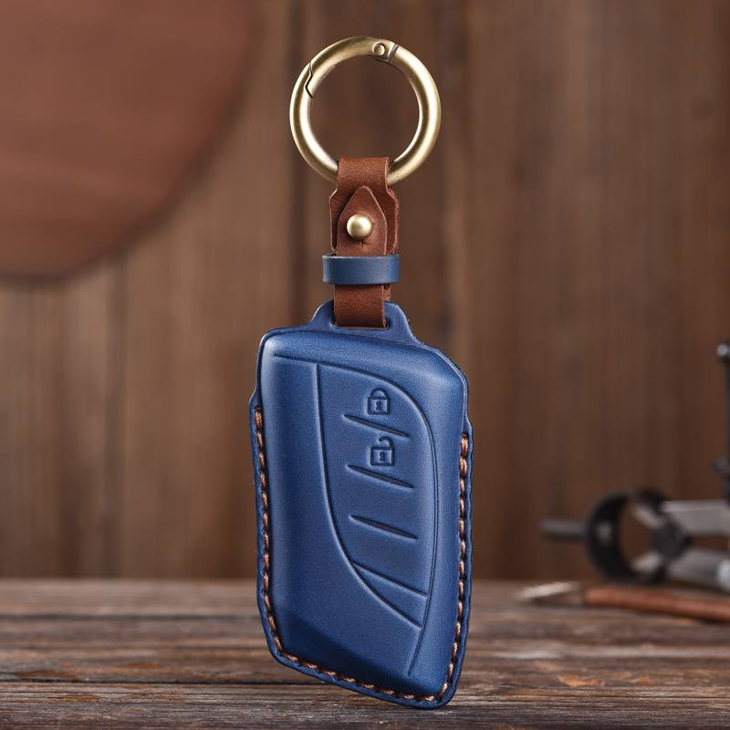 适用于雷克萨斯钥匙套2022款es200车UX300新能源LS500真皮包壳扣