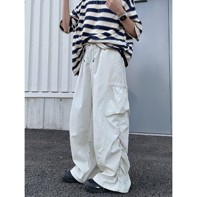 美式vibe机能多口袋工装裤男