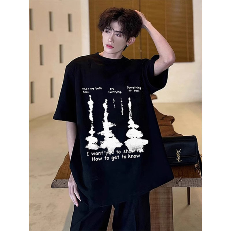 320g重磅纯棉短袖男款