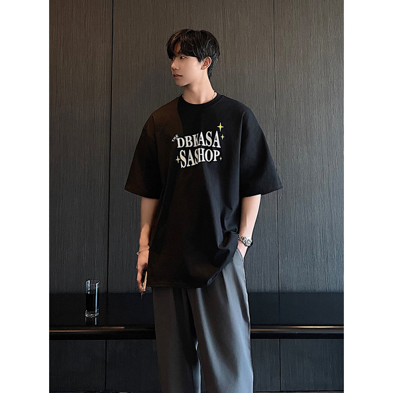 300g高克重磅纯棉短袖T恤