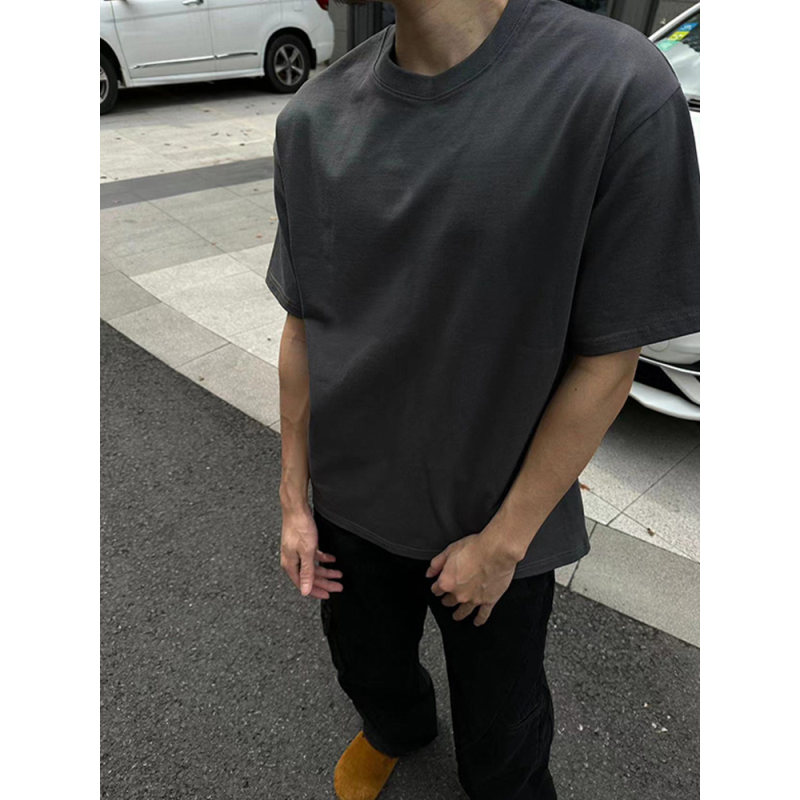 性张力穿搭纯棉半袖T恤