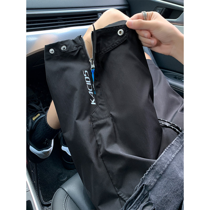 美式机能风尼龙冲锋裤男款