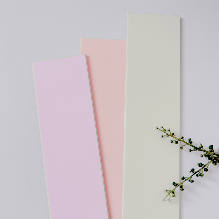 科拉莫 调色师桃夭粉色系DIY自粘瓷砖防油厨房墙砖 75*300mm