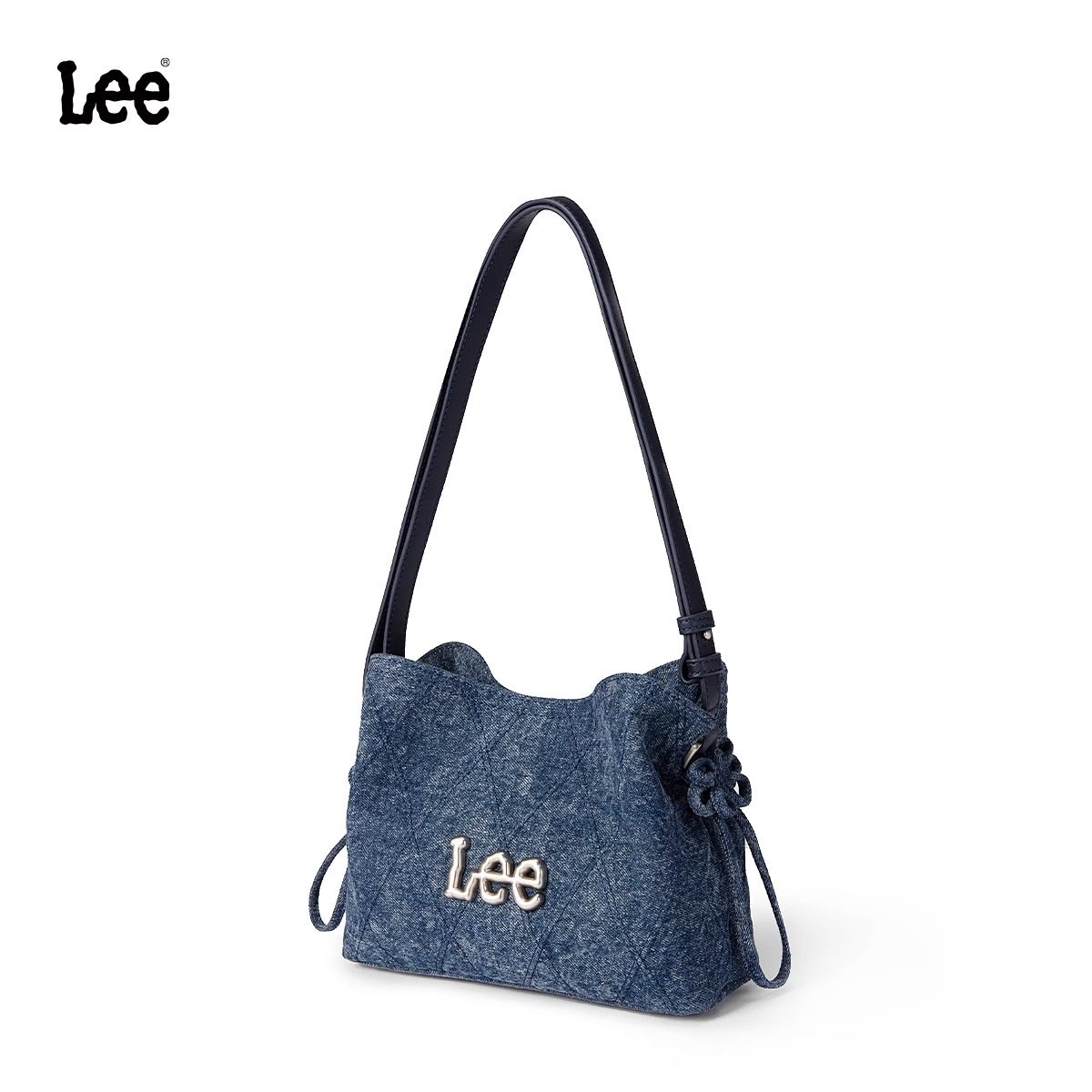 Lee牛仔帆布单肩邮差包水桶包福袋包女大学生通勤上课包,箱包皮具/热销女包/男包,托特包,淘宝优惠券,粉丝福利购,淘宝优惠卷