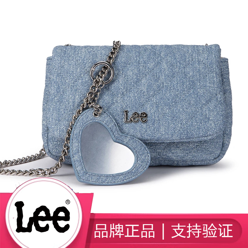 Lee单间斜挎链条小包包