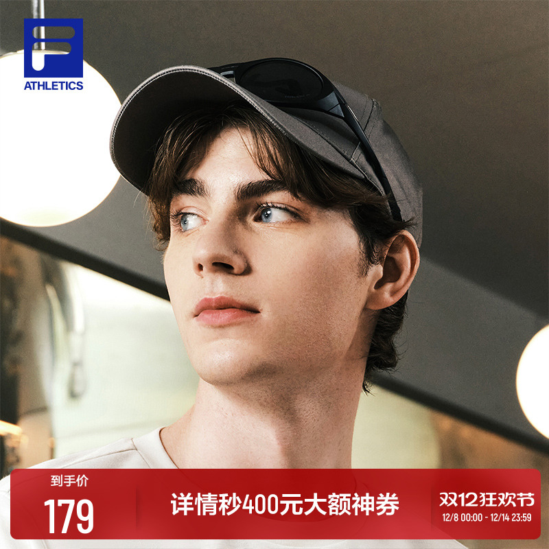 FILA斐乐运动情侣棒球帽