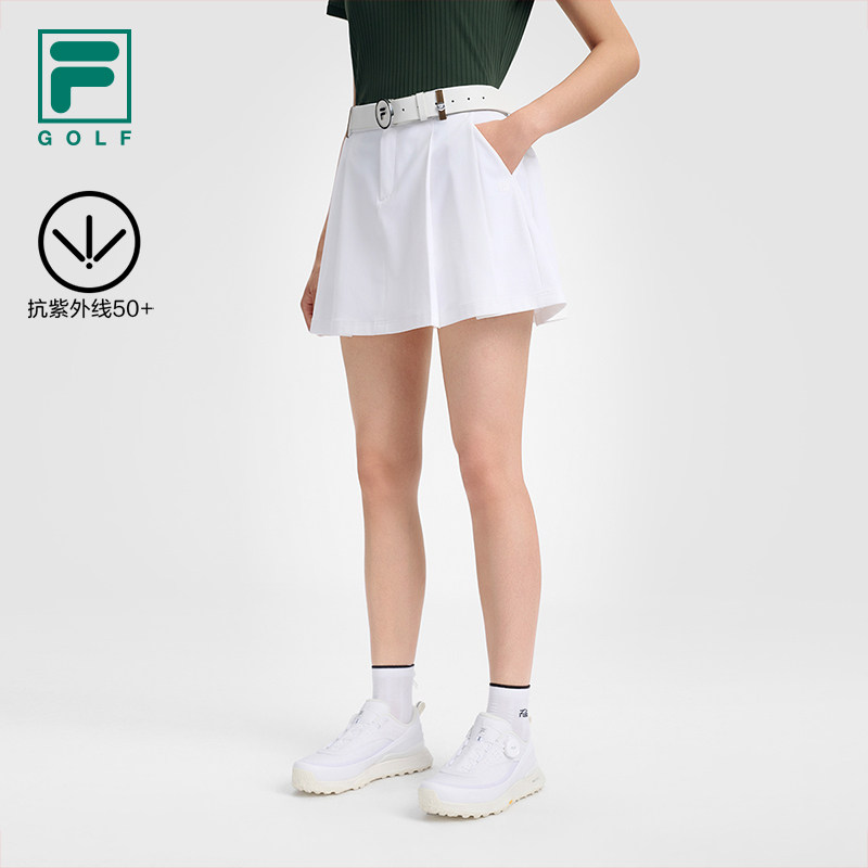 FILA斐乐高尔夫女梭织半身裙